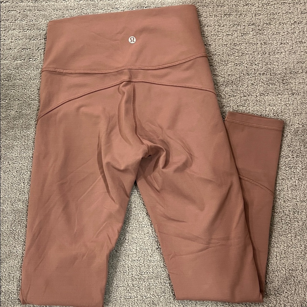 lululemon Align High-Rise 7/8 Pant mauve size 4